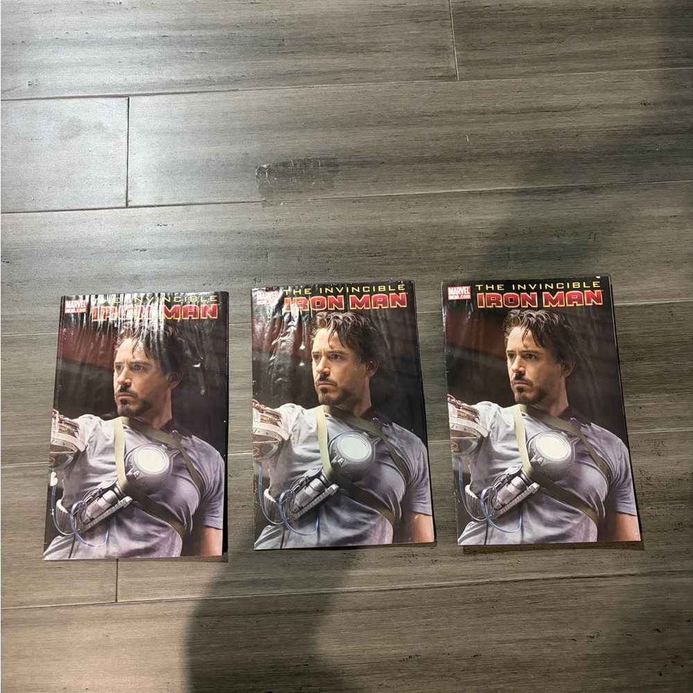 Marvel Iron Man Poster Set - Red, Black, Gray